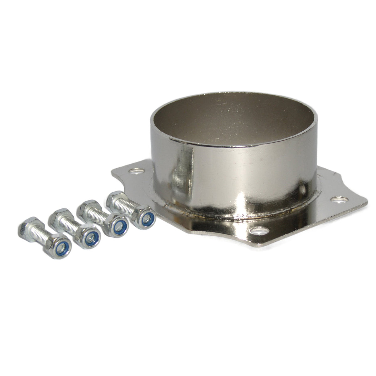 TFI Racing Chrome Metal Air Filter Adaptor To Suit Nissan/Toyota