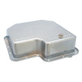 TFI Racing Transmission Pan Ford C6 Extra Deep Steel Finned with Drain Plug