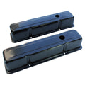 TFI Racing Valve Covers Black Chevrolet Small Block 283-400 Tall Baffled-pr