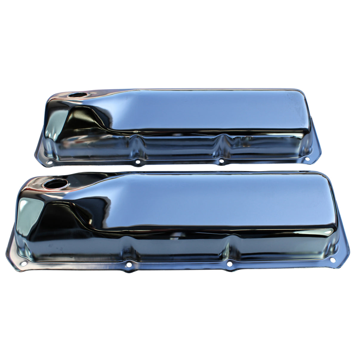 TFI Racing Valve Covers Ford Cleveland V8 302-351-400 OEM Height Baffled-pr