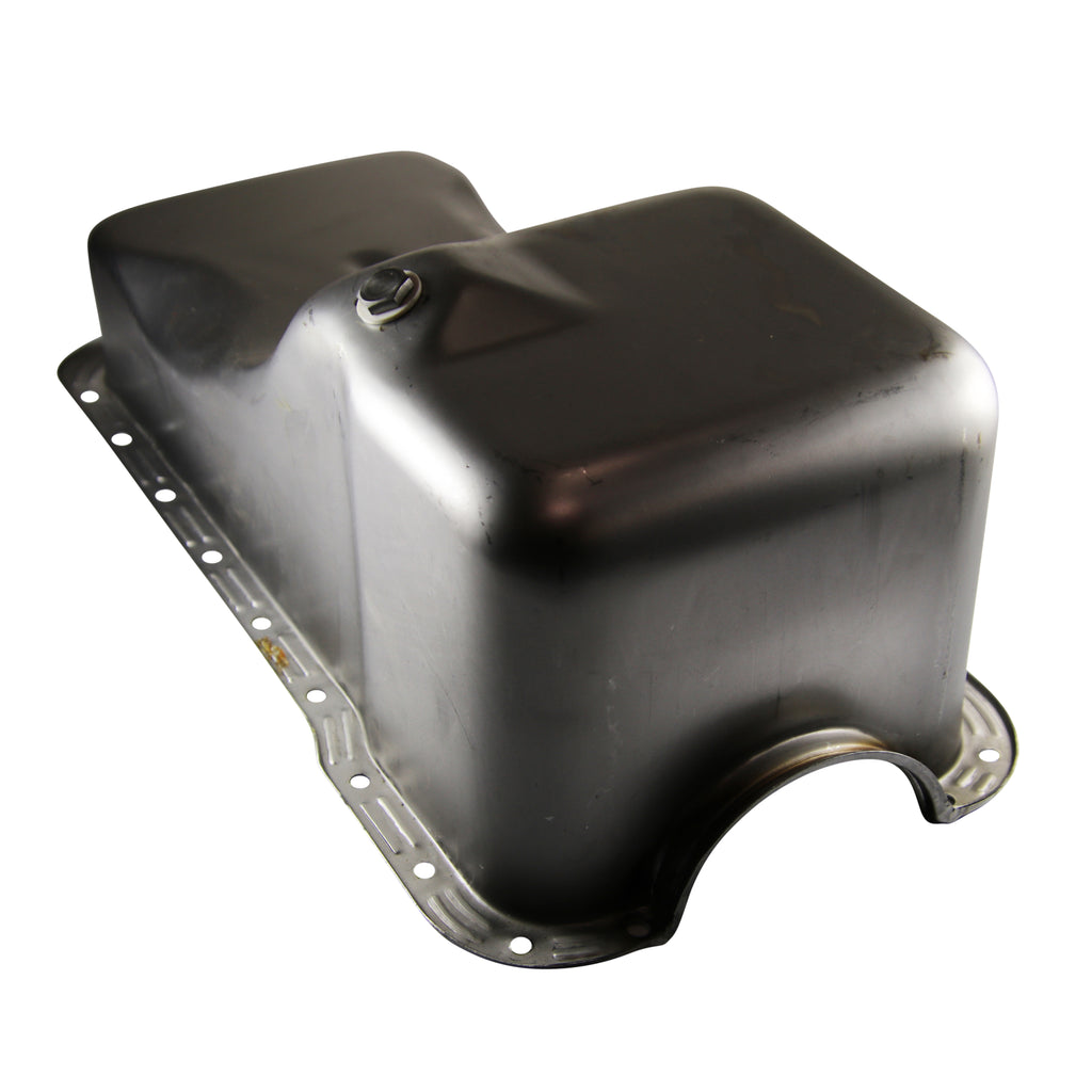 TFI Racing Oil Pan Ford Windsor 351 1965-77 Front Sump Raw Finish Stock Capacity