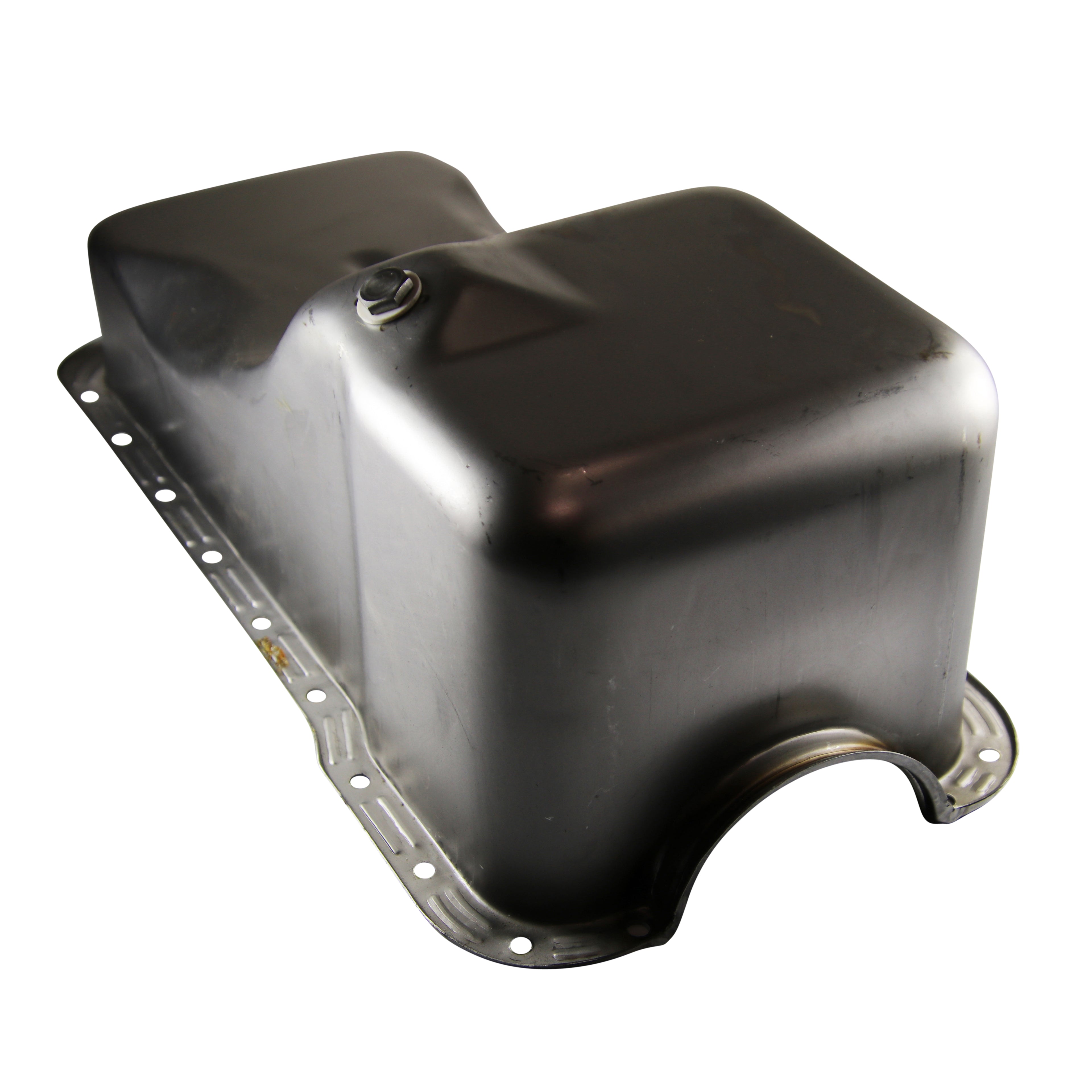 TFI Racing Oil Pan Ford Windsor 351 1965-77 Front Sump Raw Finish Stock Capacity