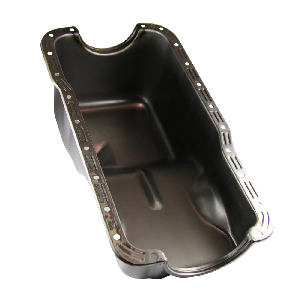 TFI Racing Oil Pan Ford Windsor 351 1965-77 Front Sump Raw Finish Stock Capacity