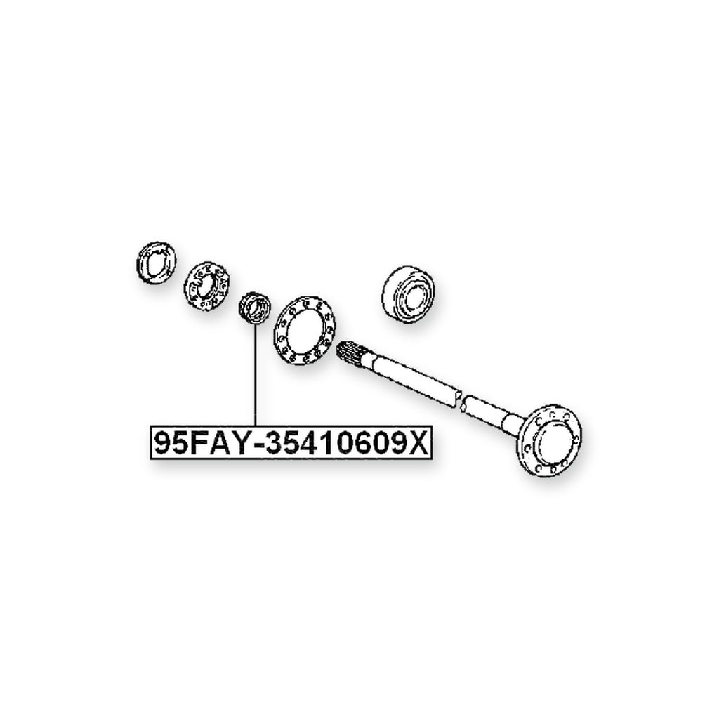 Toyota 4-Runner Truck Rear Oil Seal Hub 33.2X41.15X5.5X9.1 & More