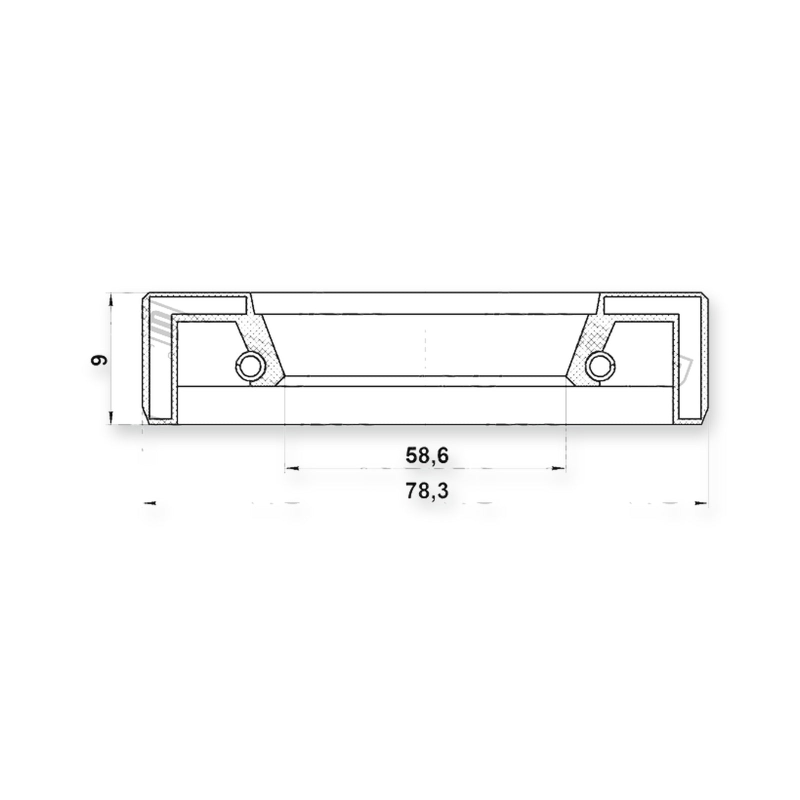 Mazda Familia Drive Shaft Oil Seal 58.6X78.3X9 & More