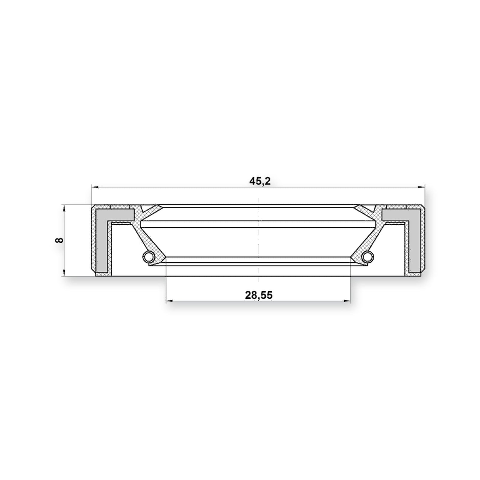 Toyota 4Runner Drive Shaft Oil Seal 28.55X45.2X8 & More