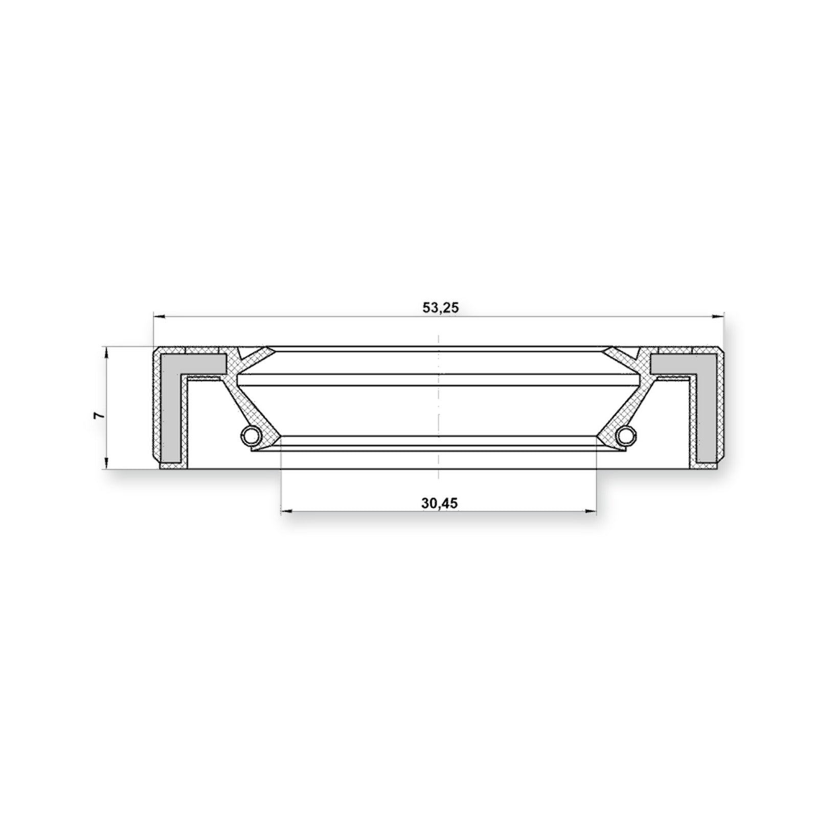 Toyota 4Runner Oil Seal Transaxle Case 30.45X53.25X7 & More
