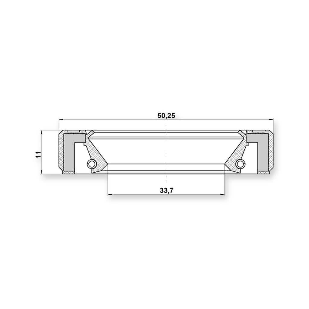 Subaru Alcyone Drive Shaft Oil Seal 35X50X11