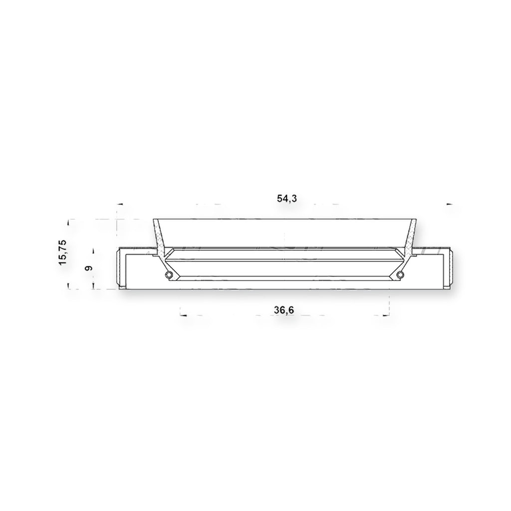 Toyota Platz Drive Shaft Oil Seal 36.6X54.3X9X15.75