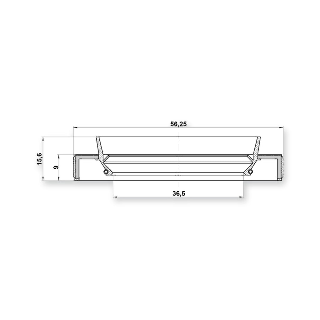 Toyota Platz Drive Shaft Oil Seal 36.5X56.25X9X15.6