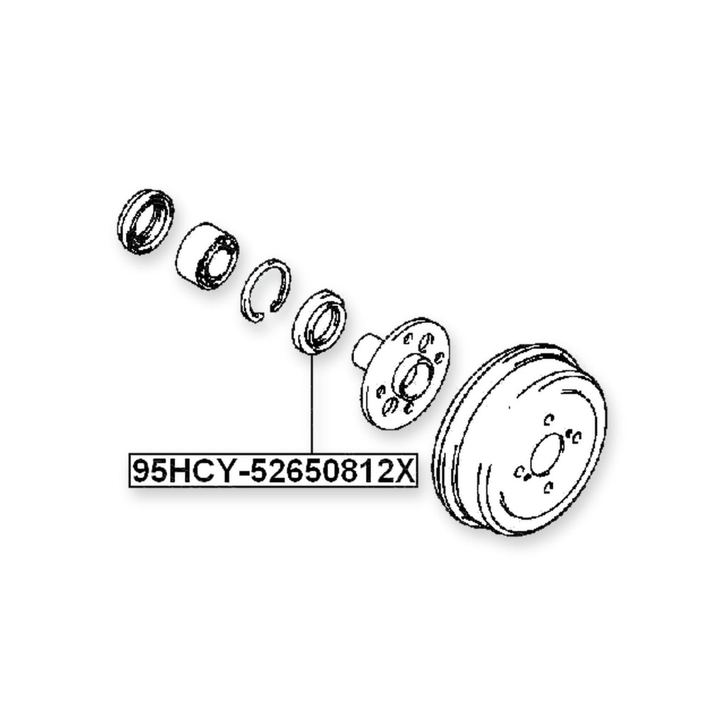 Toyota Corolla Rear Oil Seal Hub 50.65X65.05X7.6X12