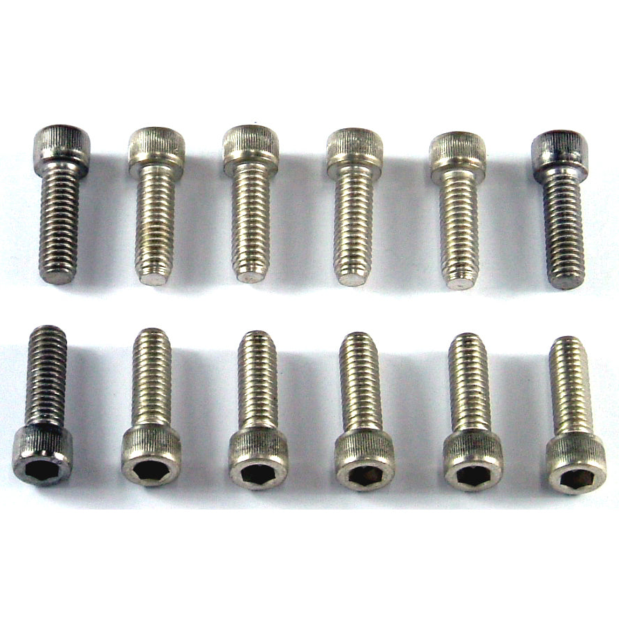 TFI Racing Transmission Pan Bolts Black Socket Head Powerglide FMX