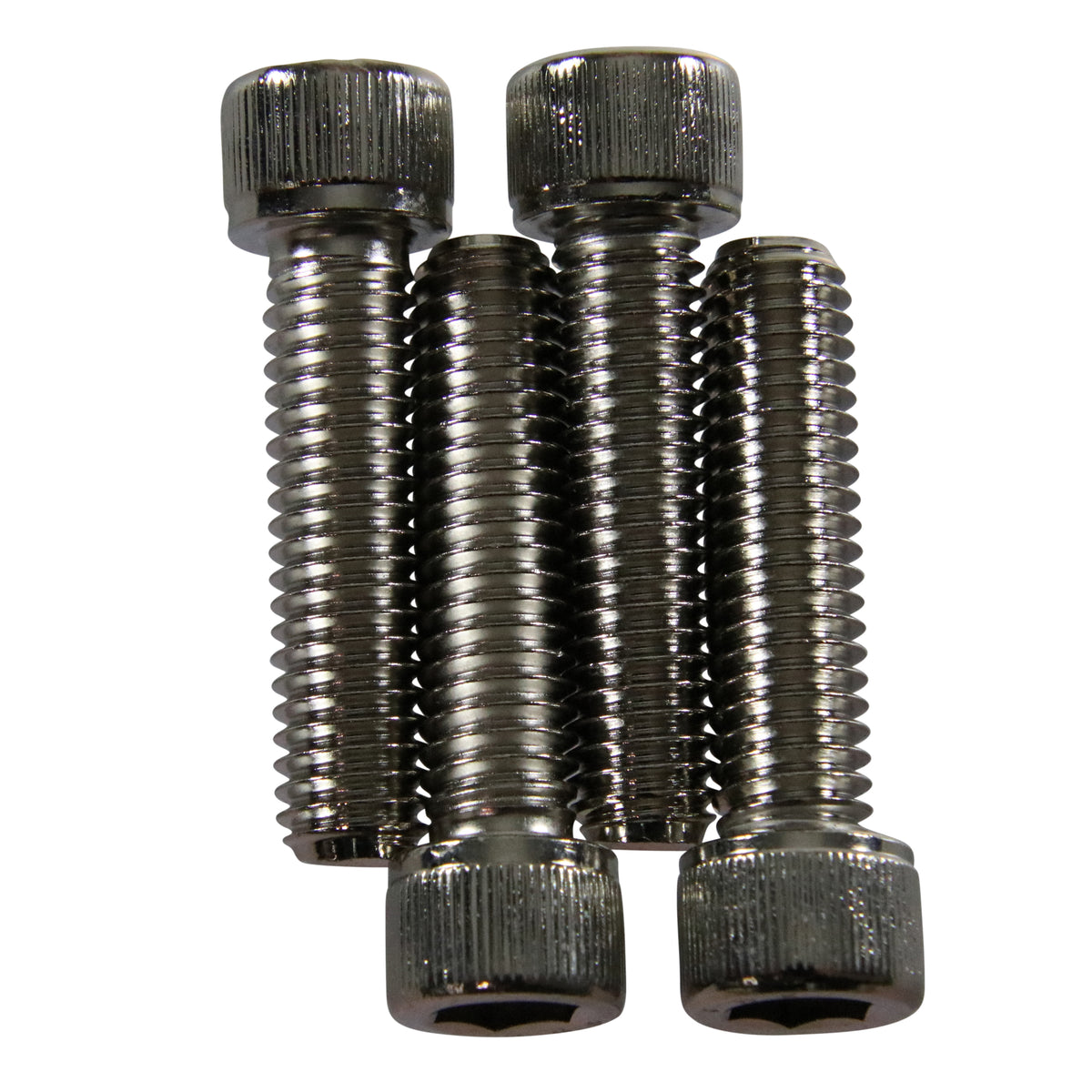 TFI Racing Bolt Set 3/8-16" x 1-1/2" Long Chrome Socket Head Set 4