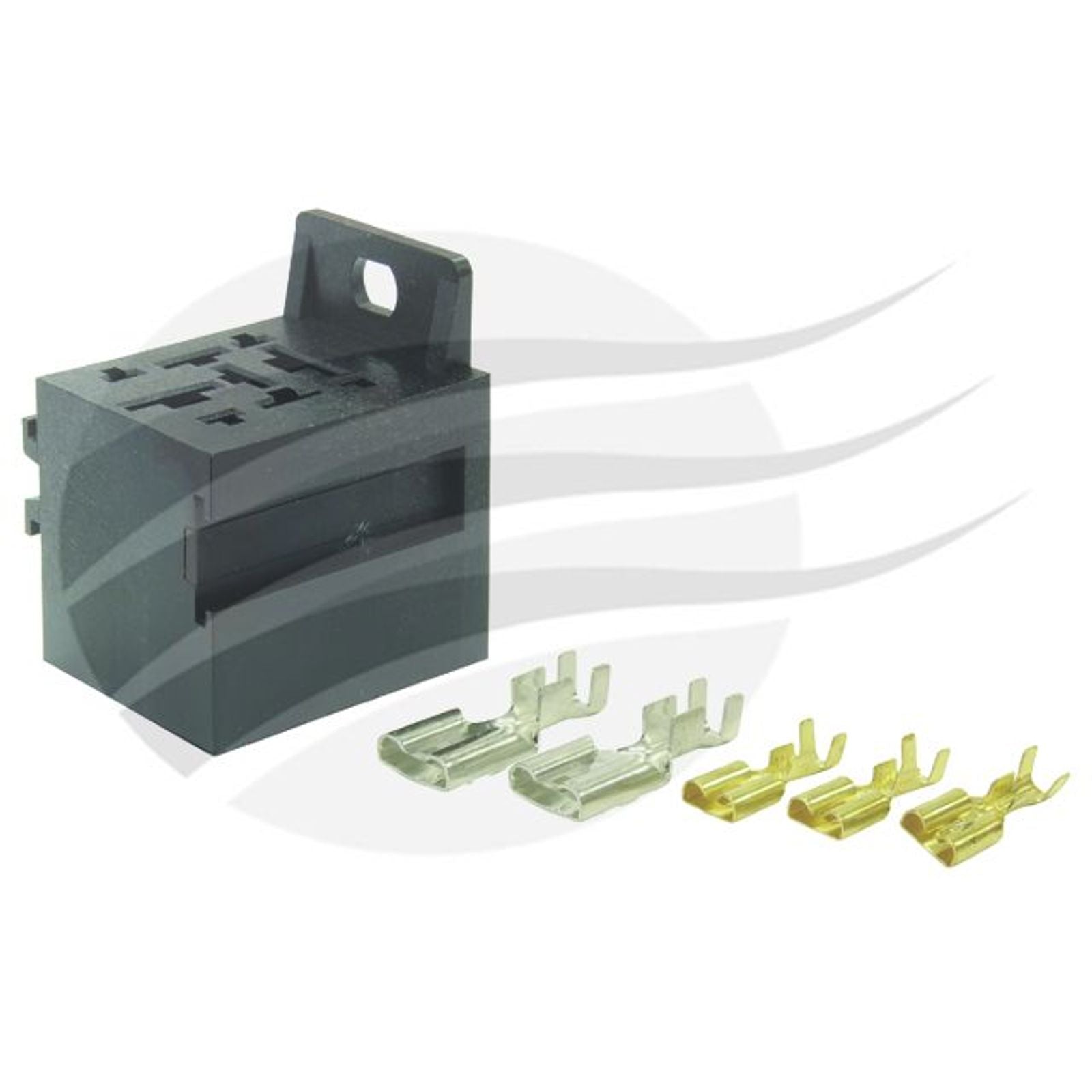 Relay Connector Suits 70amp High Power Relays Incl. Blade Terminals Britax