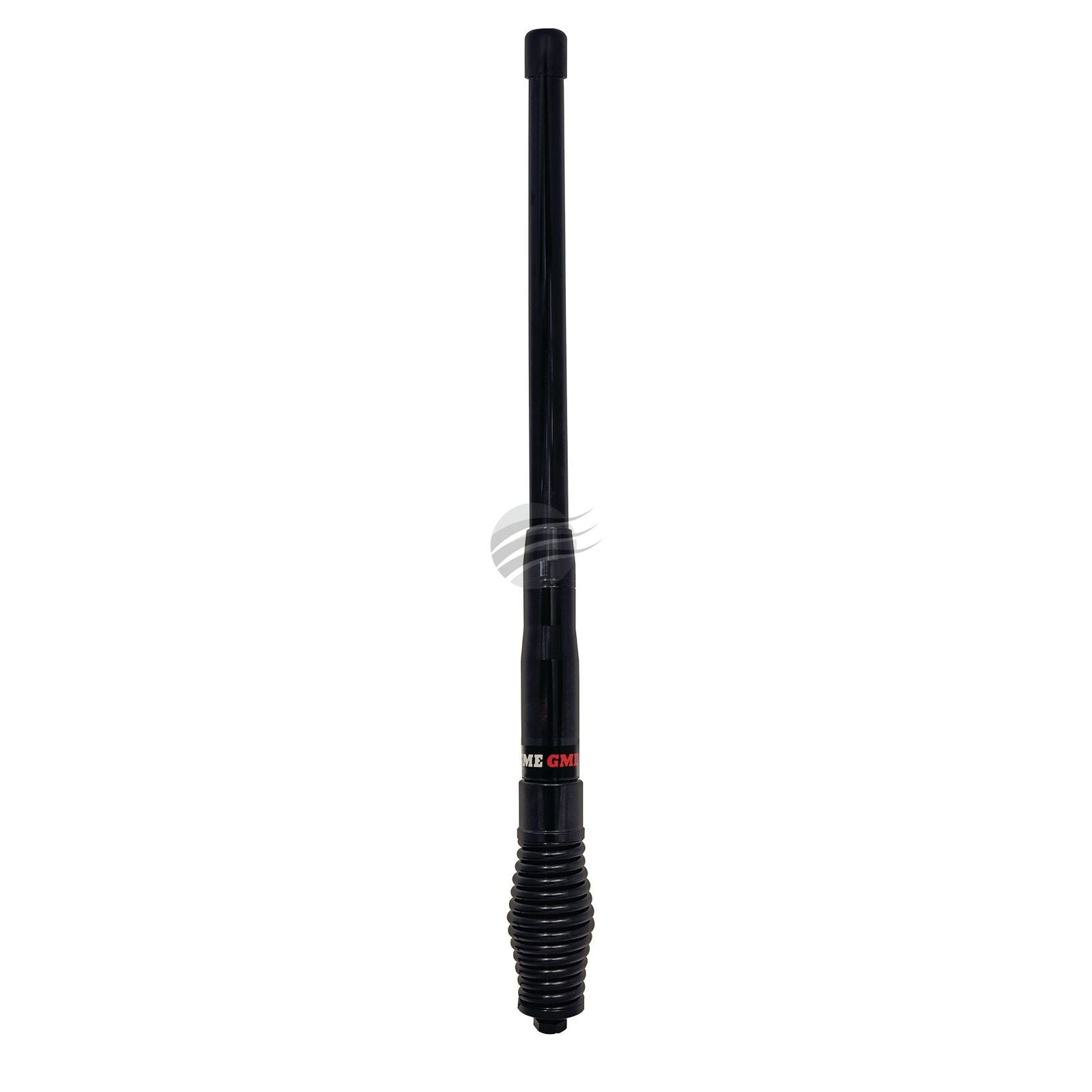GME Antenna 580mm 2.1dbi Gain BLK Ground Independent With Lead Black Fibreglass