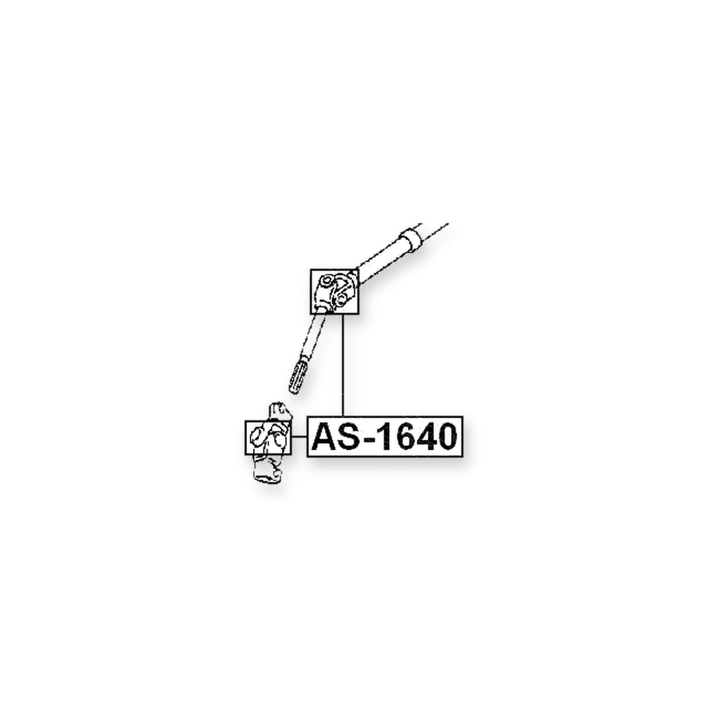 Toyota 4Runner Cross Shaft Joint, Steering Column Shaft 16X40 & More