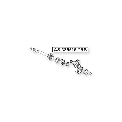 Acura Integra DB7 Axle Shaft Bearing 33X55X15