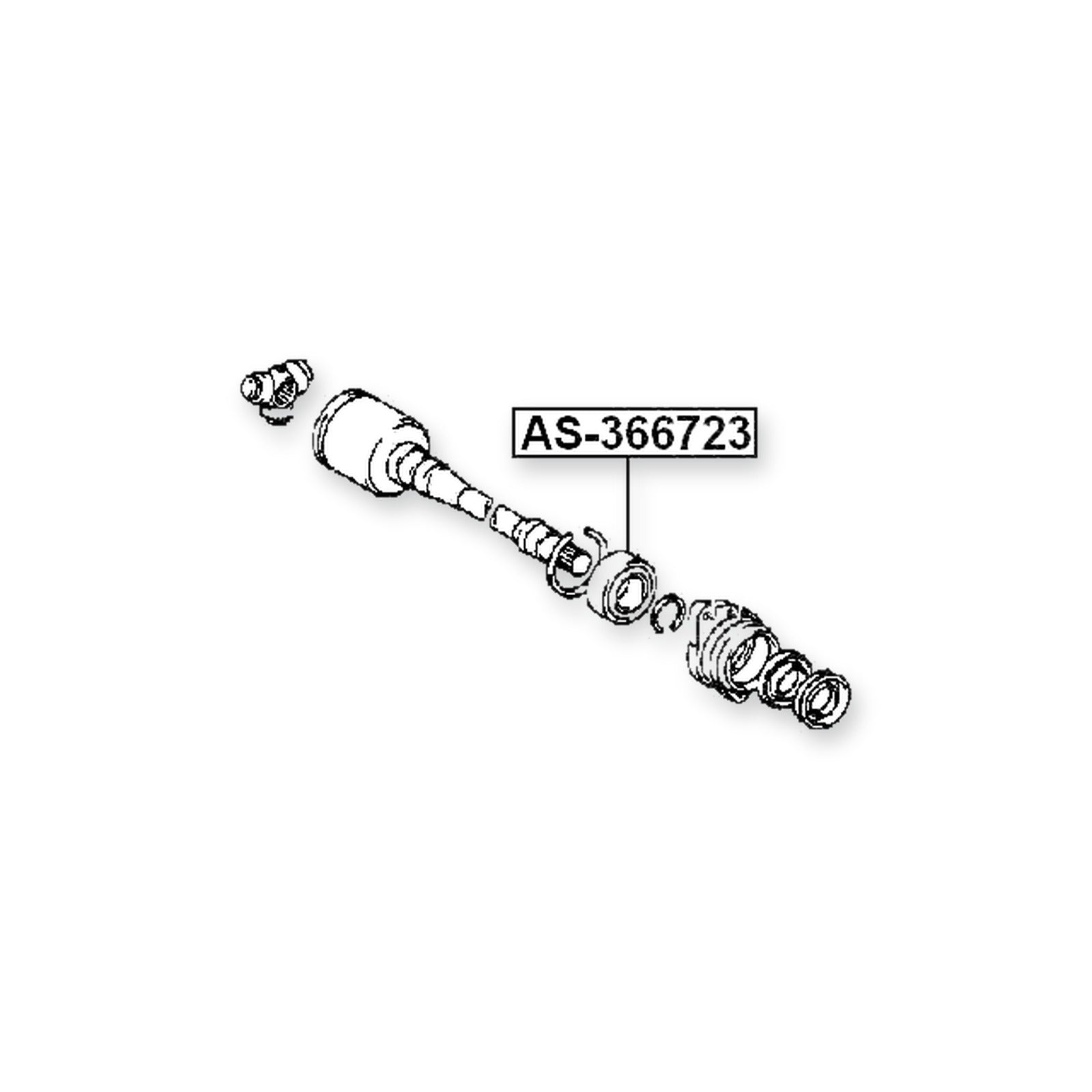 Toyota Alphard/Vellfire/Hv Front Axle Shaft Bearing 36X67X23 & More