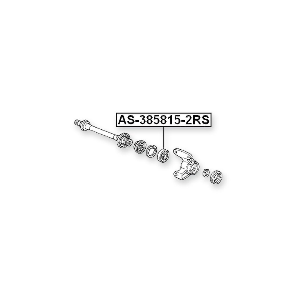 Axle Shaft Bearing 38X58X15