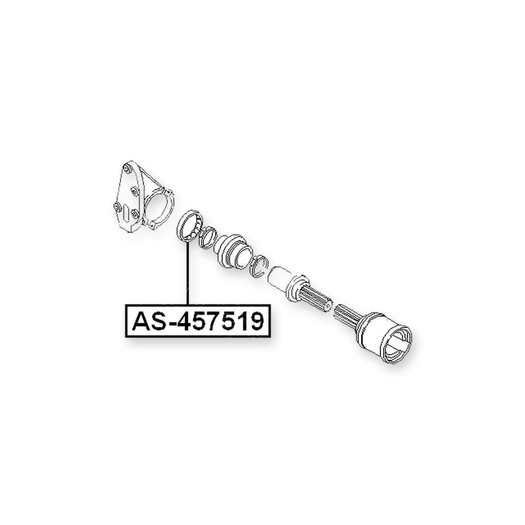 Ford B-Max CB2 Axle Shaft Bearing 45X75X19 & More