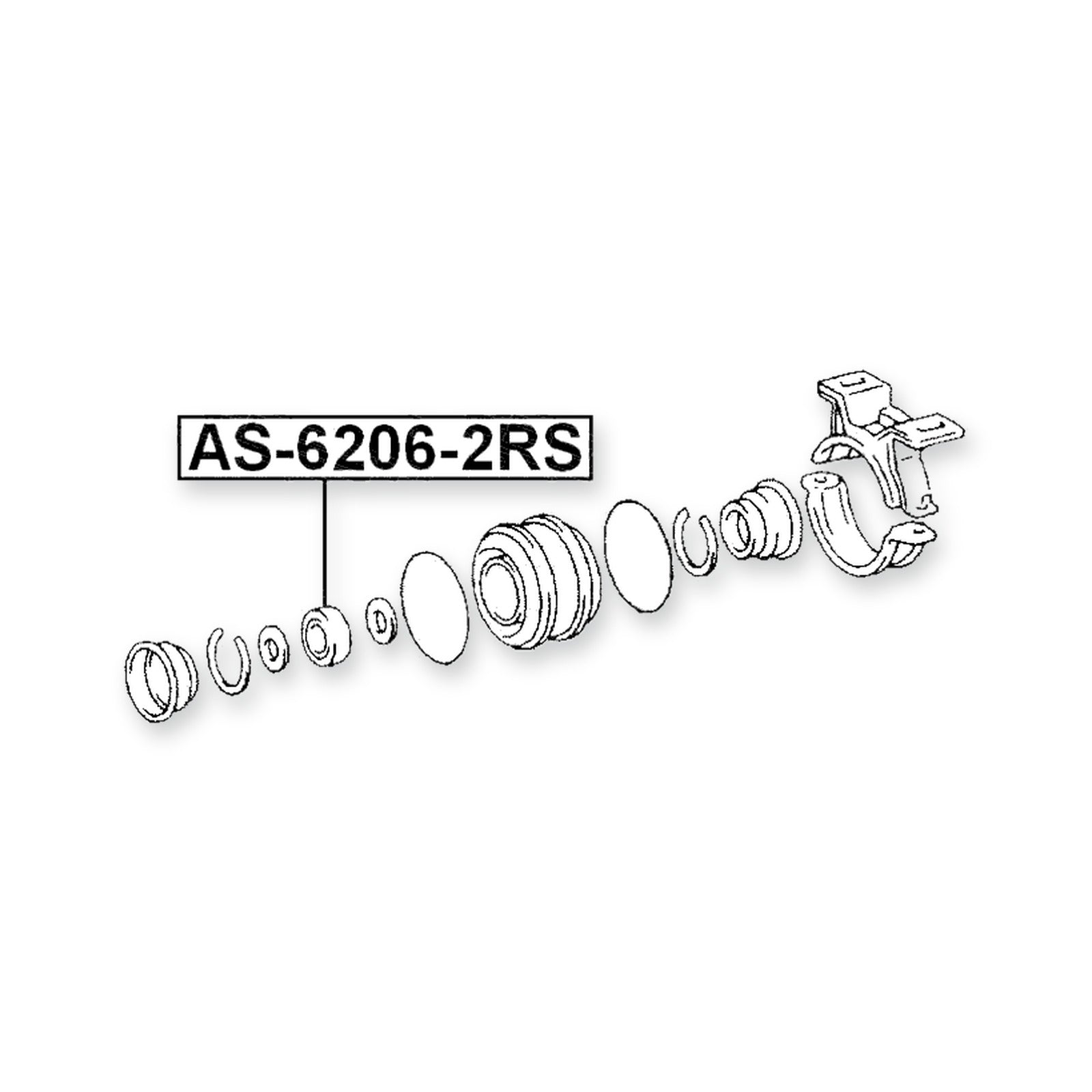 Ford Everest Ball Bearing 30X62X16 & More