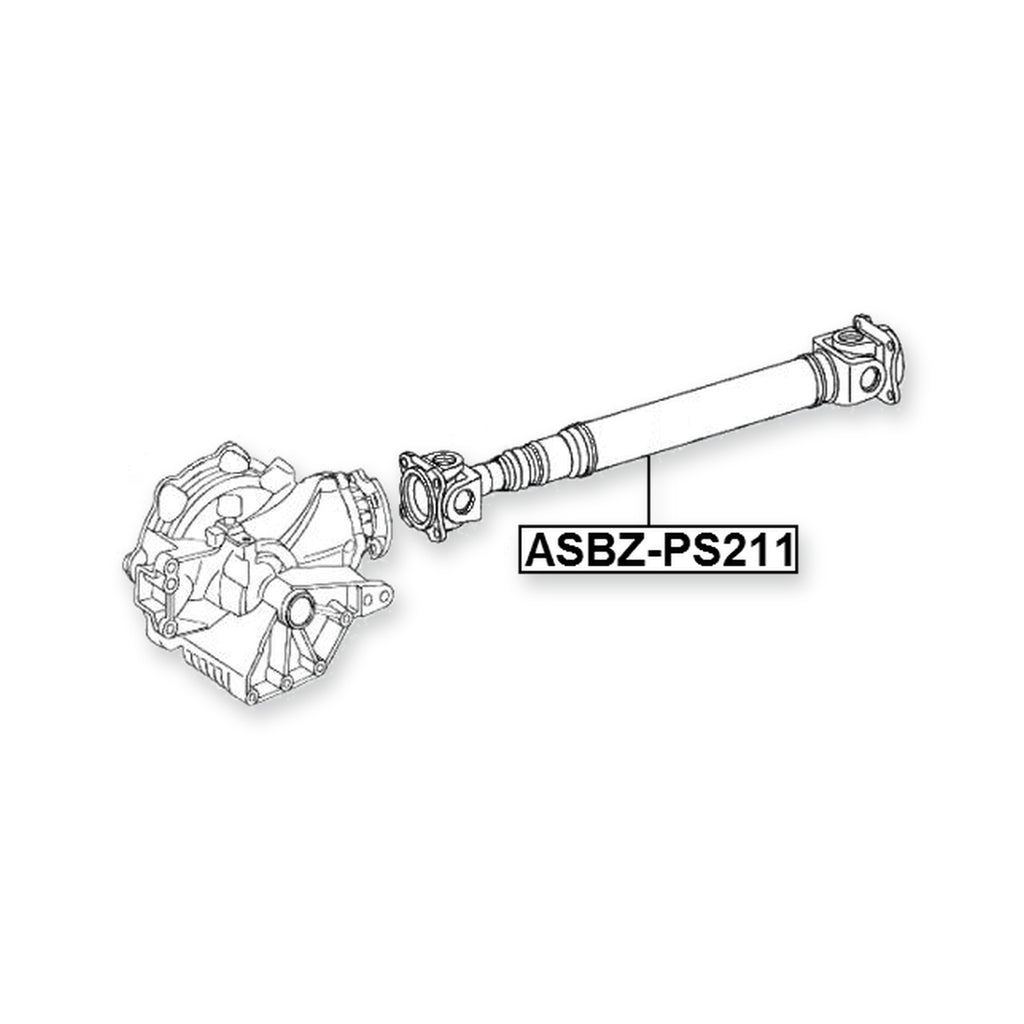 Mercedes-Benz E-Class Propeller Shaft 2002-2009