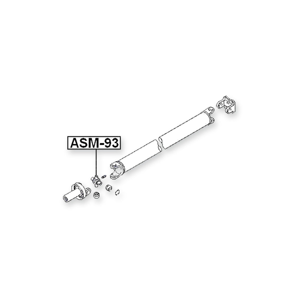 Ford Aerostar A Cross Shaft Joint, Drive Shaft 30X55/85 & More