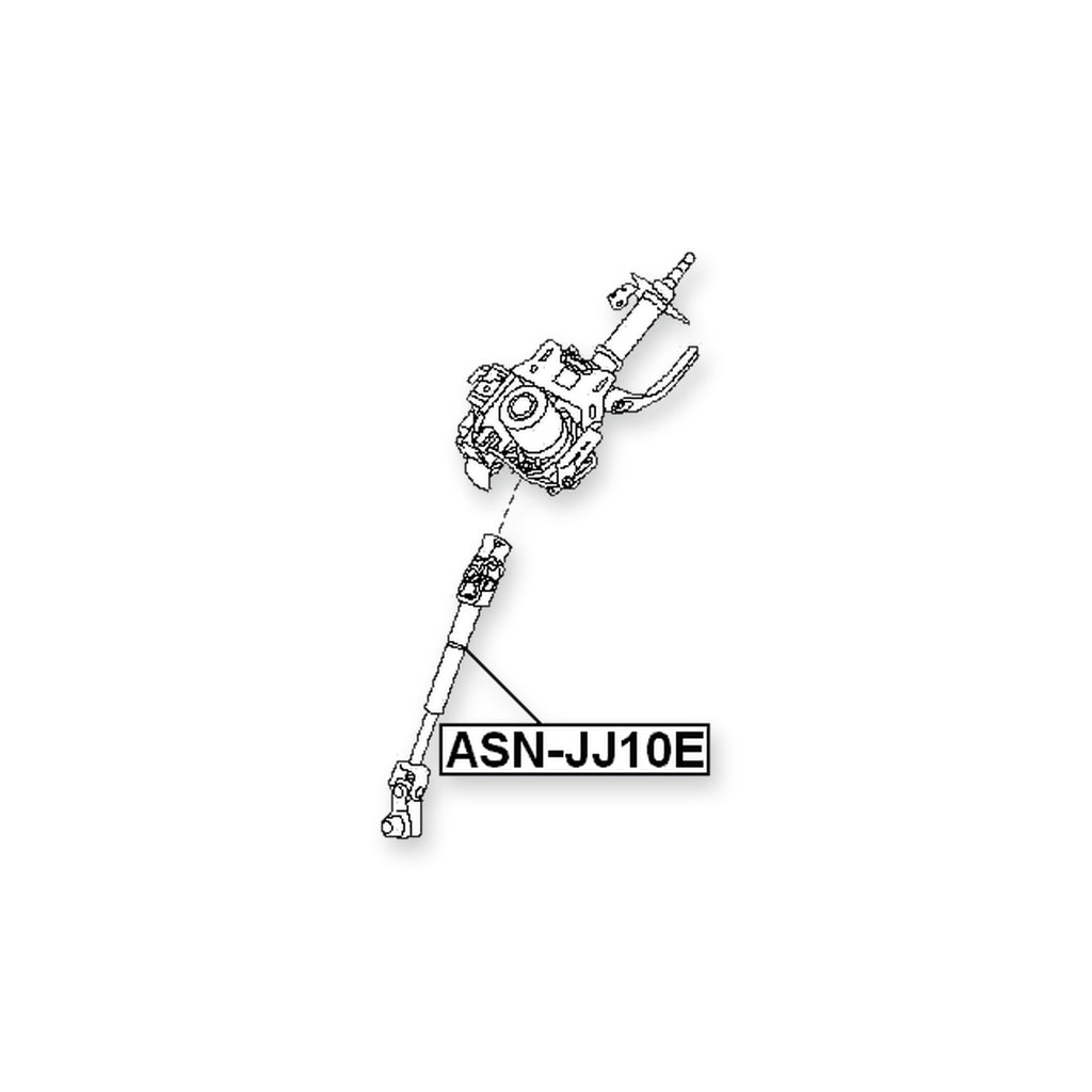 Nissan Qashqai J10E Lower Intermediate Steering Shaft