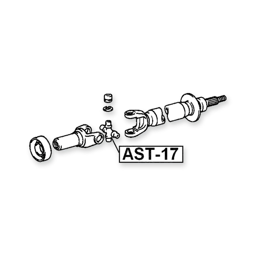 Lexus LX470 UZJ100 Cross Shaft Joint, Drive Shaft 29X49/78