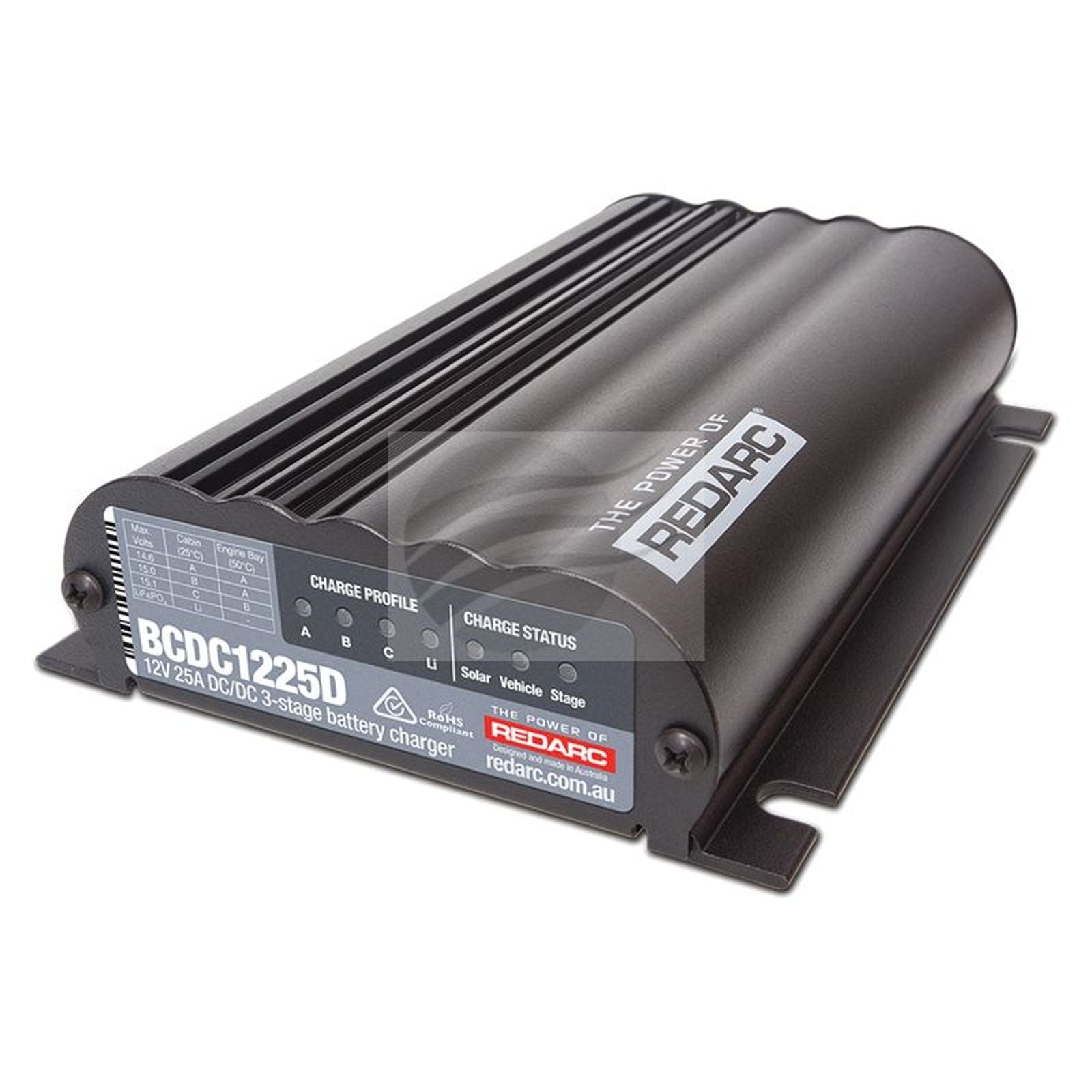 REDARC Battery Charger 12V 25A 3 Stage Auto - BCDC1225D