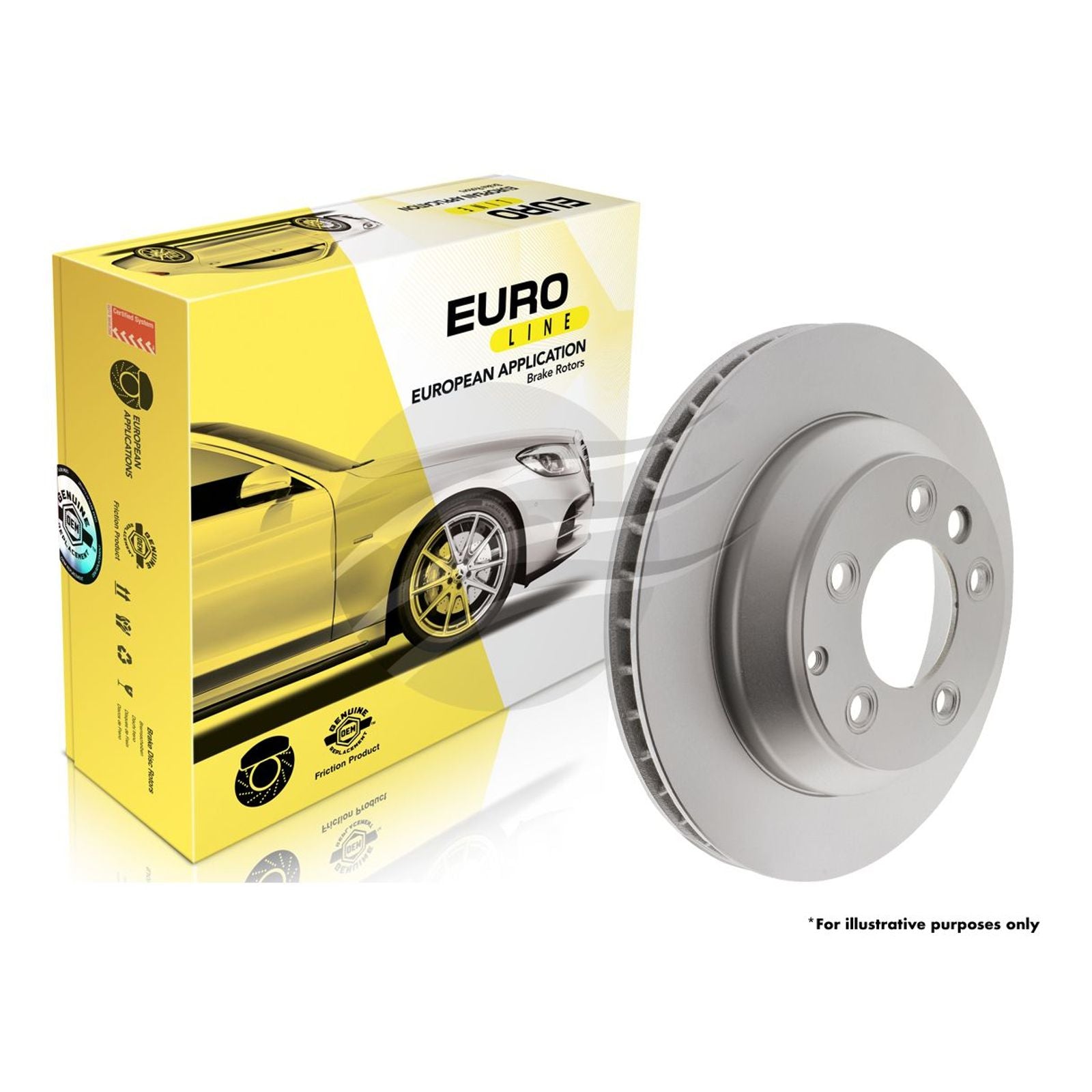 Brake Rotors for MG ZS 999 2017- FRT 280MM