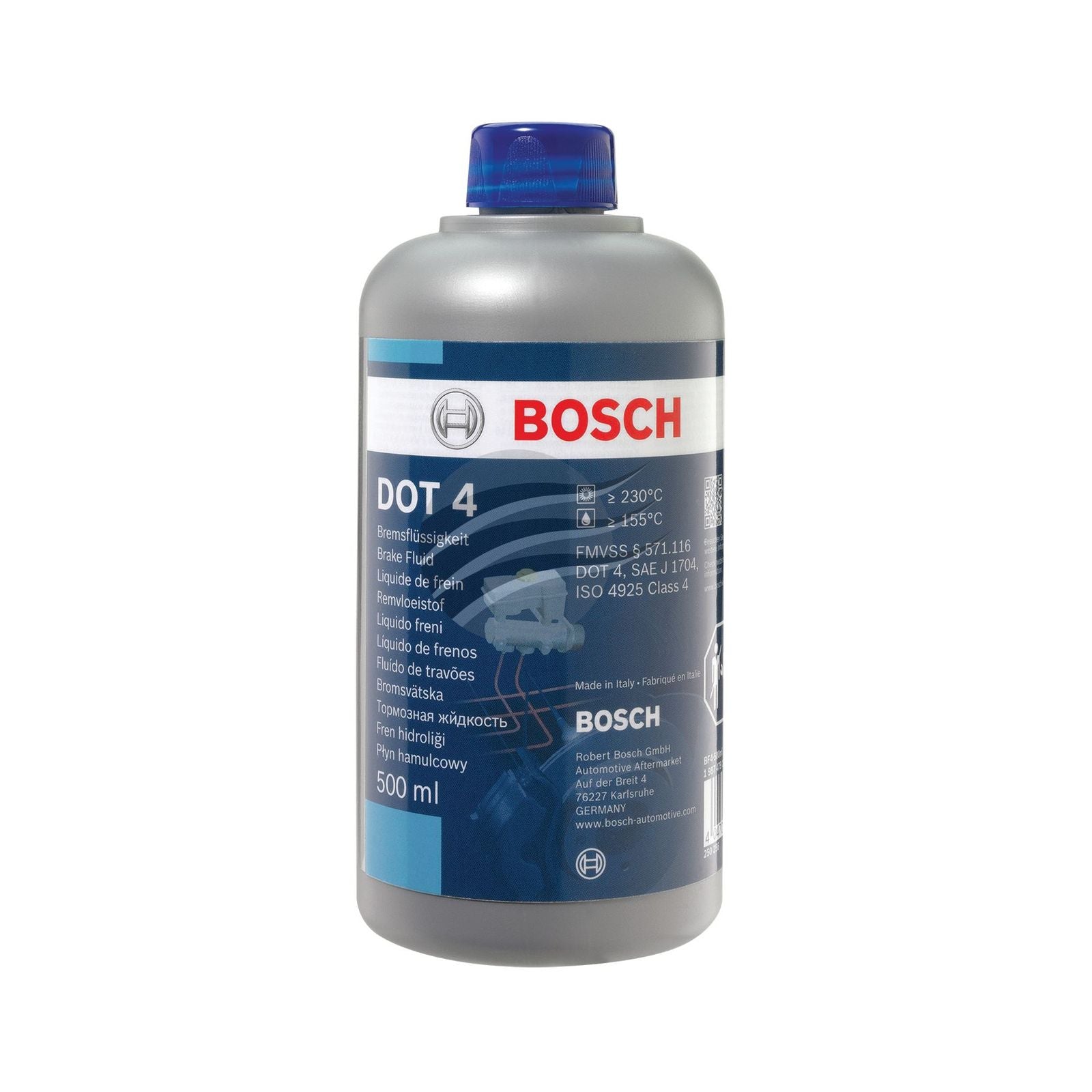 Bosch Brake Fluid Amber DOT 4. 500ML