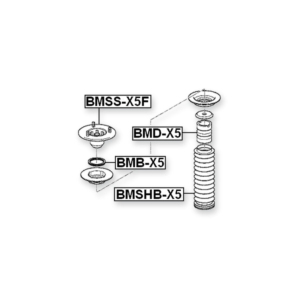 BMW 3 E46 Front Shock Absorber Bearing