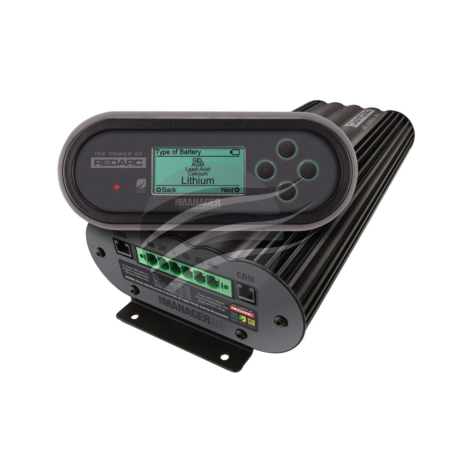 Redarc BMS1230S3 Battery Management System Caravan Trailer 4X4 Dual Battery Kit
