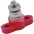 Power Distribution Post Red S/steel 3/8" Single Point Conn Jaylec