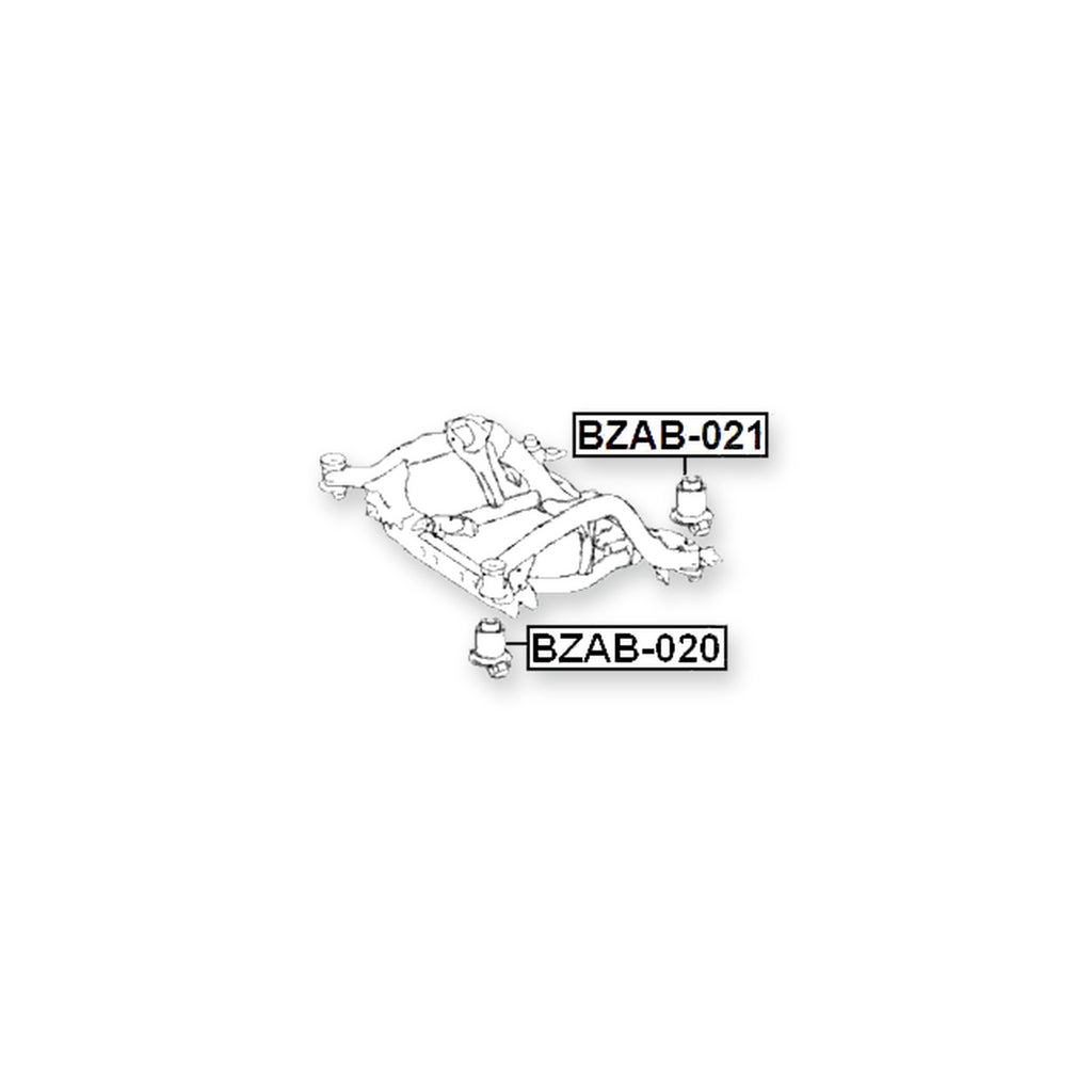 Jeep Grand Cherokee Front Lower Subframe Bushing