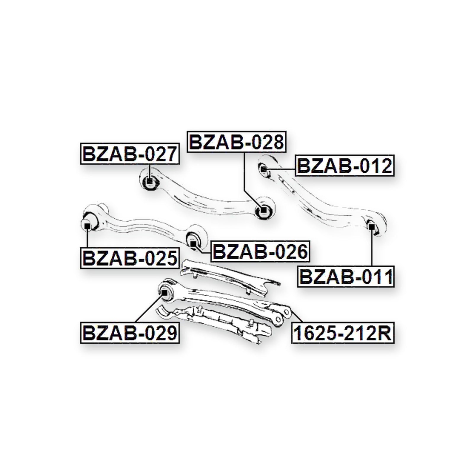 Rear Inner Rod Bushing