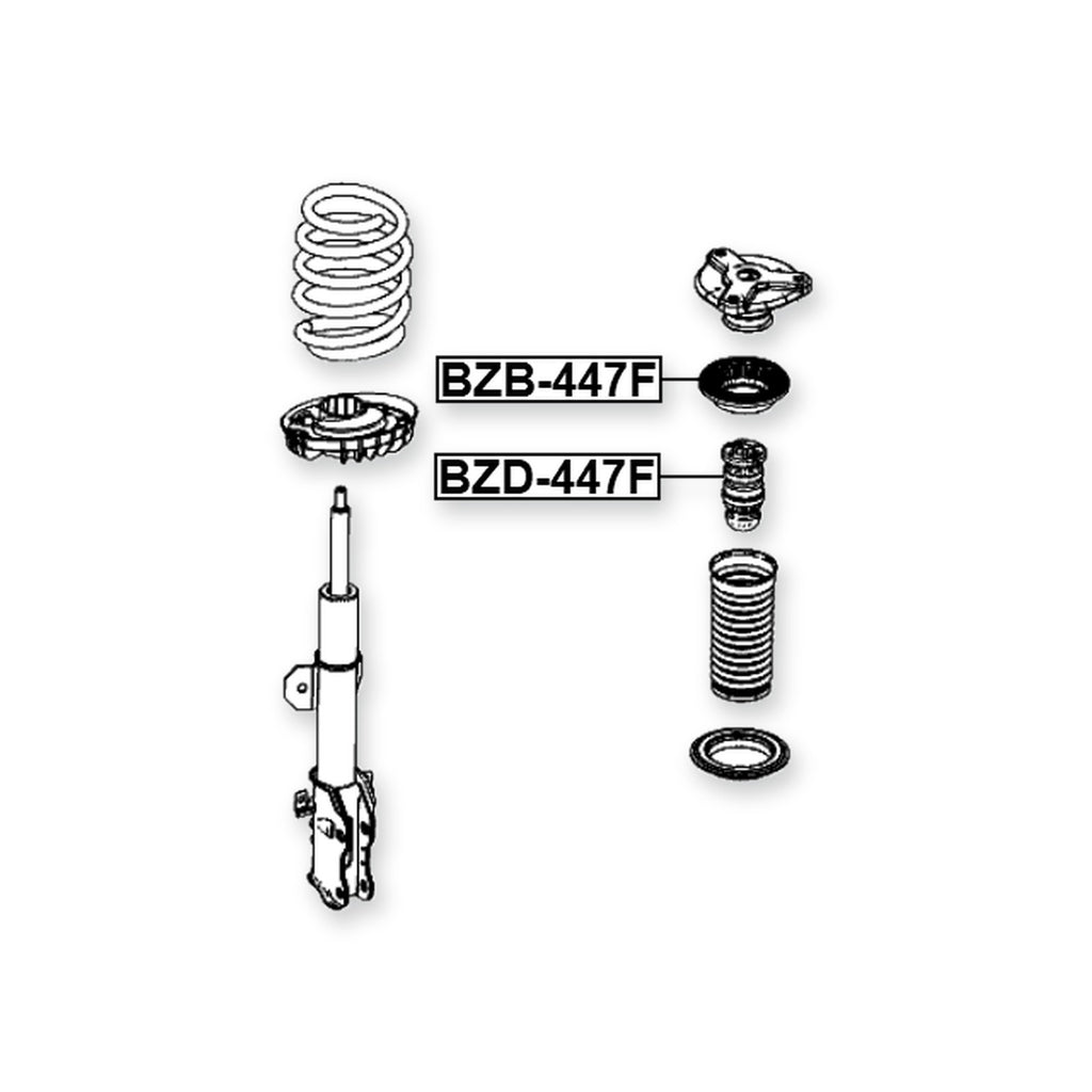 Mercedes-Benz Kastenwagen Front Shock Absorber Jounce Bumper