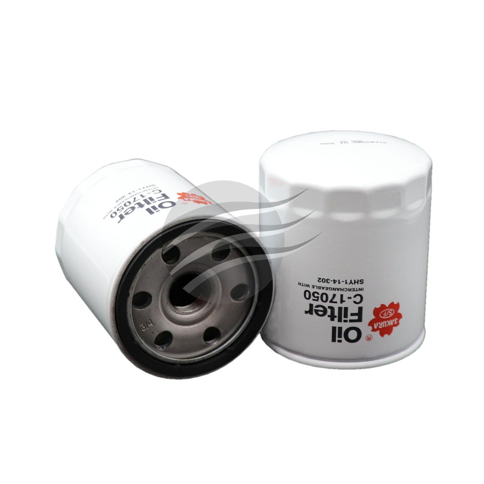SAKURA Oil Filter Fits Z1035 WCO222NM SH0114302A SHY214302