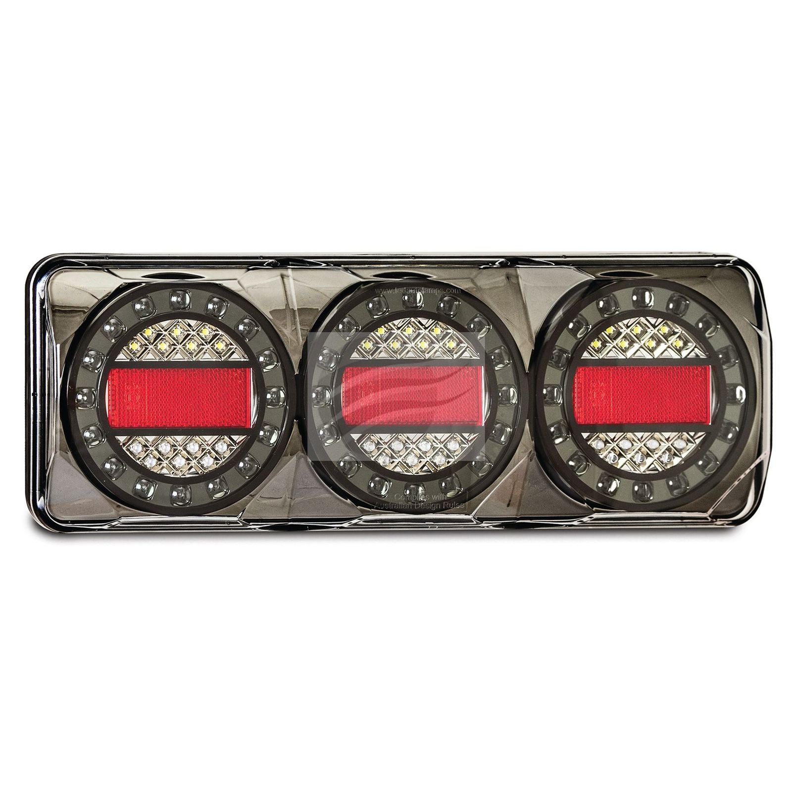 LED AUTOLAMPS LED Stop/tail/indicator/revers Maxilamp 12-24 Volt 40cm Cable Blis