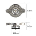 TRIDON Radiator Cap 16PSI 110KPA Metal Recovery Type Small Japanese Bayonet