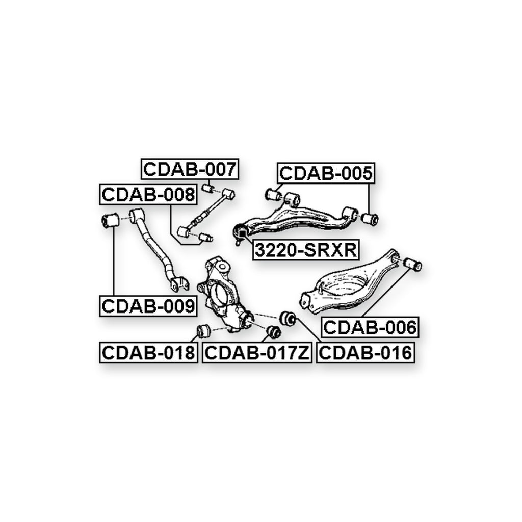 Rear Inner Arm Bushing