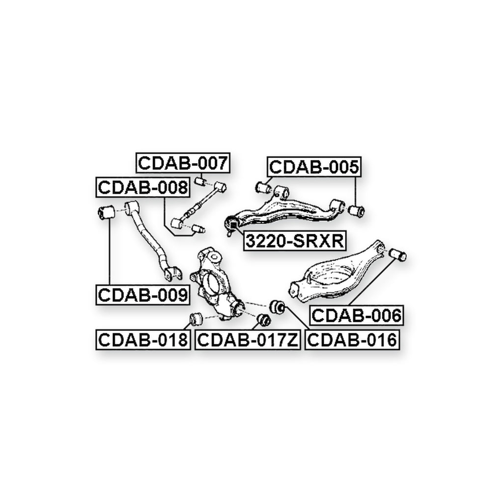 Rear Arm Bushing Assembly