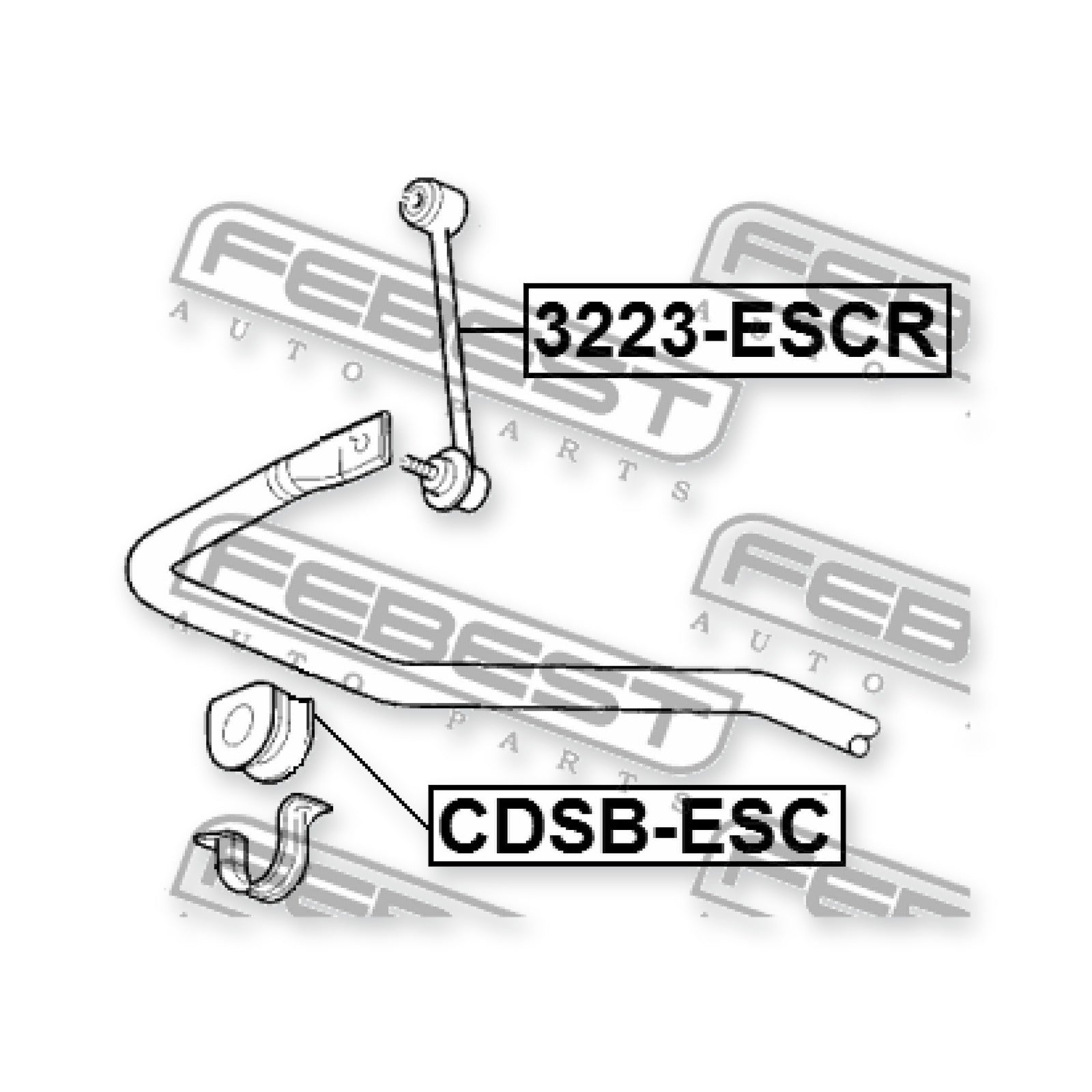 Chevrolet Astro Outer Stabilizer Bar Bush D28 & More