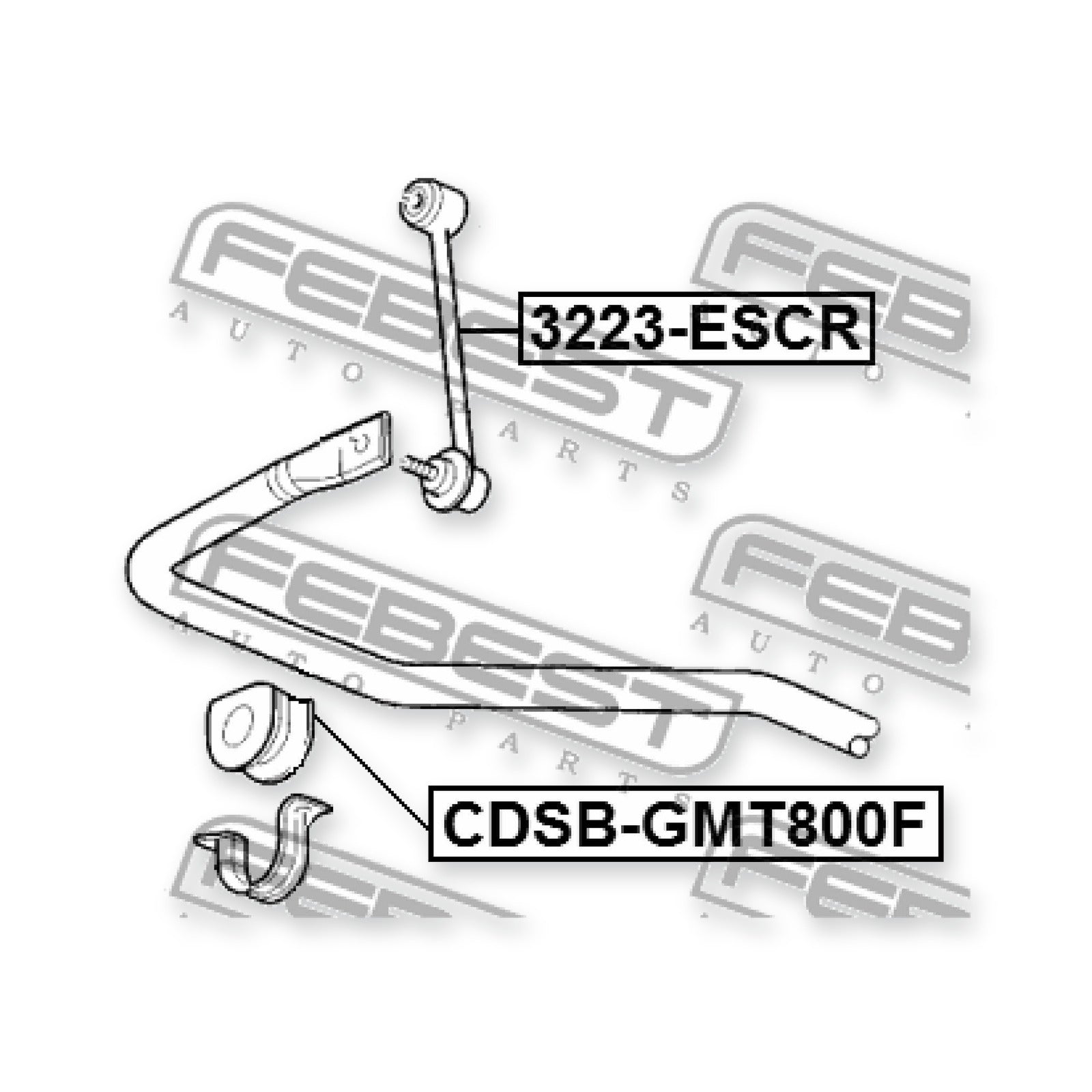 Chevrolet Avalanche Front Stabilizer Bar Bush D31.8 & More
