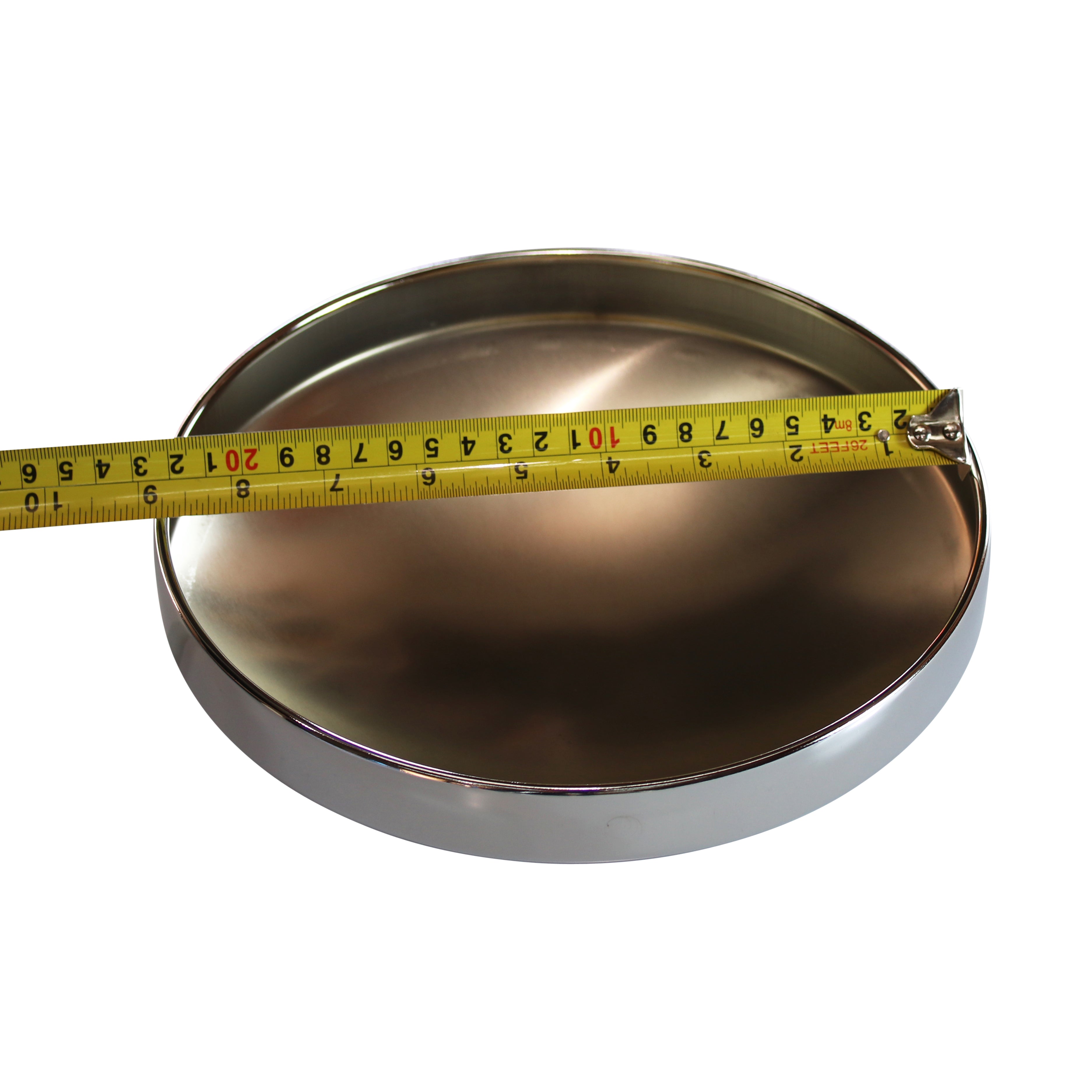 TFI Racing Baby Moon Steel Centre Hub Cap Smoothie 8-5/16" ID x 2-1/2" High