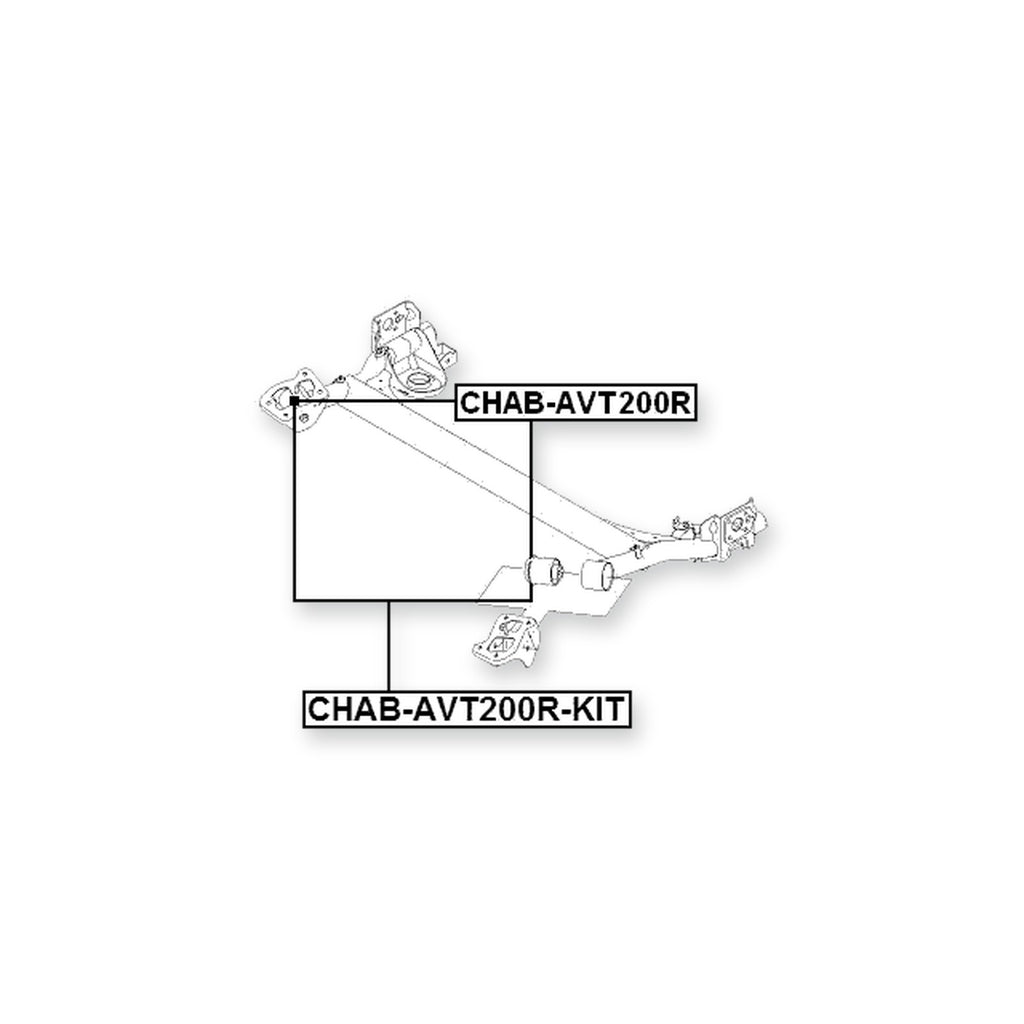 Holden Barina Rear Crossmember Bushing Kit & More
