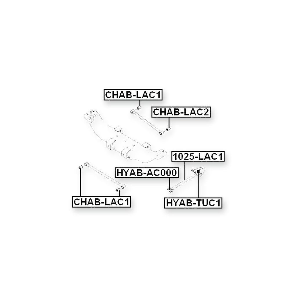 Toyota Corolla Rear Inner Bushing, Transverse Arm & More