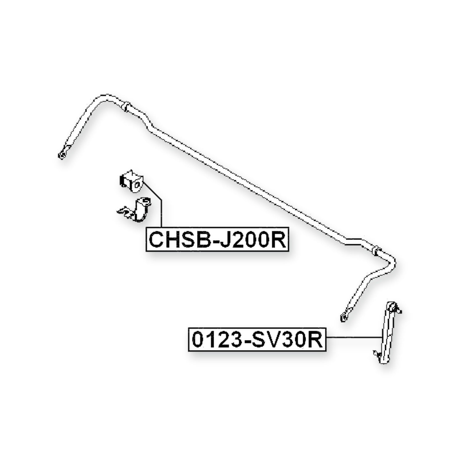 Holden Viva Rear Stabilizer Bar Bush D13