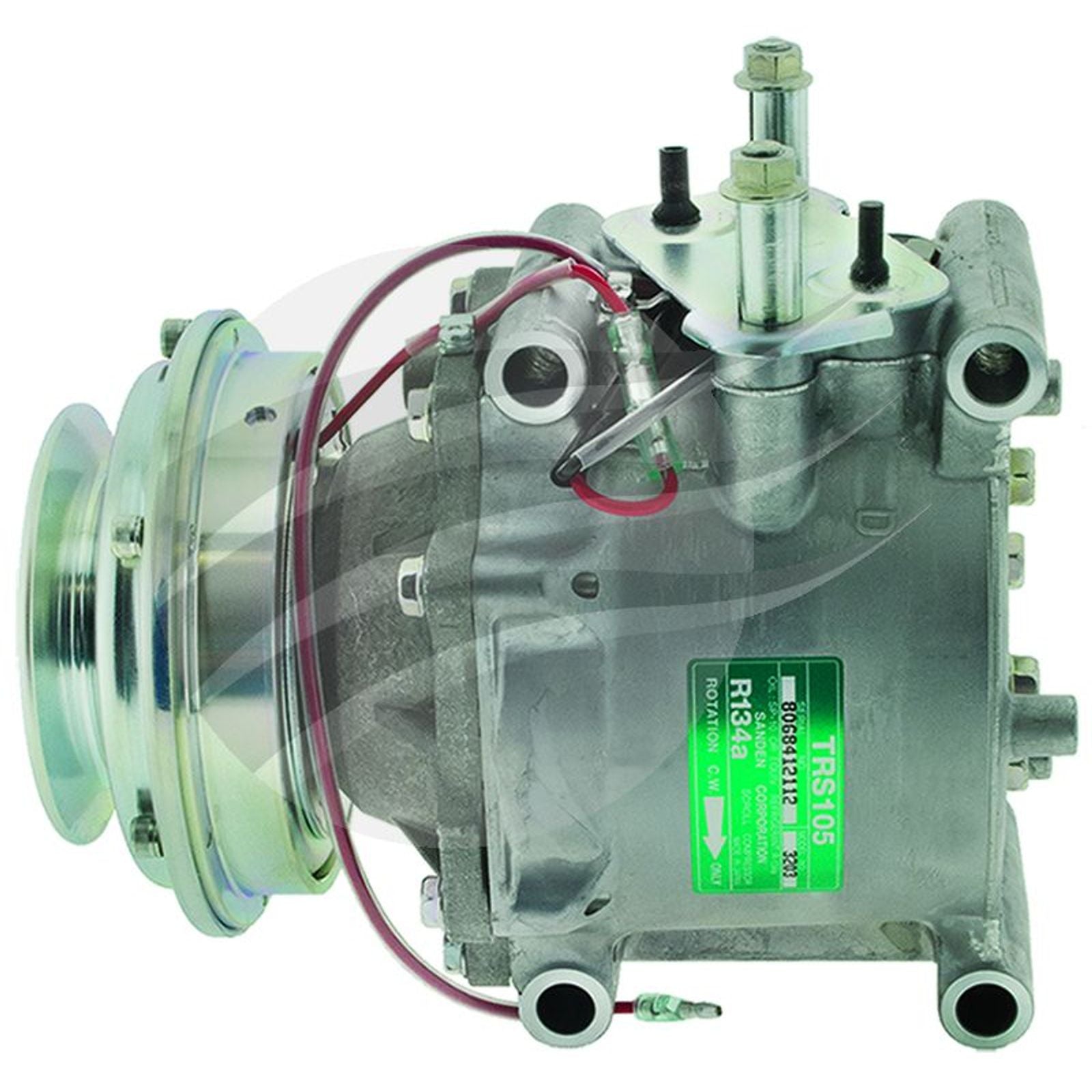 SANDEN Comp Commodore VN VP VR VS V8 5.0L PET 89-00 TRS105 12V 1A